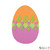 Jumbo Foam Mix and Match Easter Egg Shapes - 24 Pieces