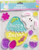 Happy Easter Eggs, Bunny, and Flowers Gel Window Clings - 11 Piece