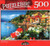 Colorful Mediterranean Villas on The Harbor, Lake Como, Italy - 500 Pieces Jigsaw Puzzle