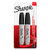 Sharpie Permanent Markers, Chisel Tip Pack of 2