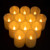 Furora LIGHTING Flameless LED Votives Candles - Battery Operated Tea Lights Candles with Realistic Flickering Flame - Pack of 12