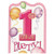 Pink 1st Birthday Invitations, 8ct