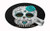 Sechao Customized Round Office Mouse Pad Non-Slip Rubber Mouse Pads Cute Mat (Sugar Skull Owl Stars)