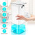 IVSO Automatic Foaming Soap Dispenser, Touchless Soap Dispenser, 350ml Hands Free Infrared Motion Sensor Countertop/Auto Foam Soap Pump for Bathroom Kitchen Toilet Office Hotel (White)