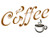 Coffee Stencil, 12 x 6.5 inch (L) - Quote Label Sign Word Wall Stencils