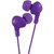 JVC HAFX5V GUMY Headphones - Grape Violet