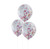 Ginger Ray Multi-Coloured Filled Confetti Decorative Party Balloons 5 Pack, Pick & Mix