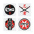 Fun Express Assorted Ninja Warrior Temporary Tattoos - 72 Piece Pack