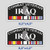 x2 Veteran Iraq Sticker Combat War Decal for Car Bumper Truck Window Laptop US Army 8 in