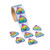Fun Express Rainbow Emoji Poop Roll Stickers - 100 Pieces