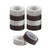 10 Rolls Assorted White Black Grid Washi Tape Set 33 Feet 3/5 Inch Width Writable Adhesive Masking Tapes Sticky Decorative Paper Tape for Arts DIY Scrapbooking Planners (5 Rolls White & 5 Rolls Black)