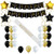 Retirement Party Decoration - Retirement Party Supplies, Gifts for Men and Women - The Legend Has Retired Retirement Banner, Retired Sash and Balloons (Gold&Black)