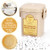 Pie Crust Weights, Ceramic Pie Weights 10mm Baking Beans with Wheat Straw Container for Blind Baking Pastry (2.2 LB/1000G)