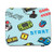 Swono Gamer Devices Mouse Pads Video Game Backdrop Button Cartridge Controller Design Mouse Pad for Laptop Funny Non-Slip Gaming Mouse Pad for Office Home Travel Mouse Mat 7.9"X9.5"
