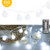 33 FT 100 LED Globe Ball String Lights, Fairy String Lights Plug in with Remote, Decor for Indoor Outdoor Party Wedding Christmas Tree Garden (White)