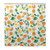 DZGlobal Peach Shower Curtain Yellow Peach Fruit with Green Leaves and Yellow Decorative Bird Pattern for Bathroom Decor Cloth Shower Curtains Set Polyester Waterproof Fabric with 12 Hooks 72x72 Inch