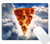 Wknoon Gaming Mouse Pad Custom Design Large Mat, Funny Design Pizza in The Sky Mouse Pads