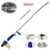 Buyplus Hydro Deep Jet Power Washer Wand - 39'' Long Extendable High Pressure Garden Sprayer Attachment, Water Hose Nozzle,Flexible Glass Cleaning Tool, Foam Cannon Car Window Washer, 2 Tips