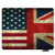 Nicokee Flag Gaming Mousepad The Us and The UK Flag Mouse Pad Rectangle Mouse Mat for Computer Desk Laptop Office 9.5 X 7.9 Inch Non-Slip Rubber