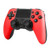 PS4 Controller SADES C600, PS4 Gamepad Wireless Controller for Playstation 4 with Motion Motors, Dual Vibration, Clickable TouchPad, Audio Function, Red