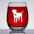 Labrador Retriever Gifts- Large 15 oz Stemless Wine Glass - Unique Dog Gift Idea for Lab Lover, Chocolate, Black, Golden, Yellow