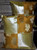 Lalhaveli Paisley Work Design Patchwork Silk Cushion Cover 16 X 16 Inches Set of 2 Pcs