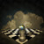 Posterazzi PSTRFF200913S Surreal Composition. Chessboard and Figure with Planet Earth hovers in The Sky Photo Print, 11 x 17, Multi