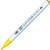 Kuretake ZIG Clean Color Real Brush Pen, Yellow Ink