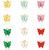 ZWGYS Butterfly Charms Acrylic Butterfly Pendant For Jewelry Making Pendant For Earrings Bracelets Necklace DIY Making 12 Pcs (mixed)