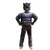 Child Muscle Wolf Suits Werewolf Costume for Boys Kids Halloween Wolf Costumes with Wolf Mask Monster Dress up(8-10) Black