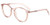 Firmoo Blue Light Blocking Glasses, Anti Eyestrain Reduce Headache Cut UV400, Vintage Women Computer Glasses for Digital Screens, Pink Clear Blue Light Blocker Eyewear