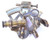NEOVIVID Solid Brass Sextant Nautical Maritime Astrolabe Marine