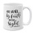 MUGBREW Christian Bible Verses 2 Corinthians 5:7 Ceramic Coffee Mug Tea Cup, 11 OZ
