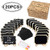 OurWarm 20 Pack Mini Chalkboard Signs with Easel Stand, Small Chalkboard Labels Wooden Blackboard for Wedding Signs, Food Labels, Table Numbers, Message Board, Place Card and Event Decorations