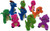 Playmaker Toys Rubber Dinosaur Family Bathtub Pals - Floating Bath Tub Toy (3 Set, Assortment May Very)