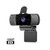 1080P Webcam with Microphone, Cilycily USB 2.0 Desktop Laptop Computer Web Camera with Auto Light Correction, Plug and Play, for Windows Mac OS, for Video Streaming, Conference, Gaming, Online Classes