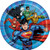 Justice League Dessert Plates, 8ct