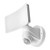 Home Zone Security Motion Sensor Light - Outdoor Weatherproof Wide Coverage LED Security Flood Light