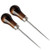 HSAN 2 Pack Awl,Gourd Shape Awl Tailors Awl Wood Handle Scratch Awl Sewing Awl Tool for Leather