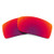 Revant Replacement Lenses for Oakley Gascan, Polarized, Midnight Sun MirrorShield