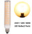 E11 led Bulb 100w Dimmable Halogen Bulbs Equivalent, JD T4 75W e11 Mini Candelabra Base 110V 120V 130 Voltage Input Light Bulbs (Warm White 2 Pack)