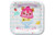 American Greetings Num Noms 8 Count Dessert Small Square Plate, Pieces