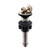 Bathroom Vessel Sink Drain, Pop Up Drain Stopper with Overflow, Sink Drain Assembly with Detachable Anti-Clog Drain Strainer, Brushed Nickel, 304 Stainless Steel