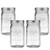 Ball Mason Jar-32 oz. Clear Glass Wide Mouth - Set of 4