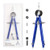 Professional Compass Lock, JARLINK Math Drafting Compass for Geometry Precision Tool for Drafting, Drawing, Measuring