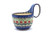 Polish Pottery Loop Handle Bowl - Maraschino