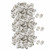 uxcell 150pcs 5mm LED Lamp Holder Light Bulb Socket Zinc Alloy Chrome Plated for Light-emitting Diode Lighting