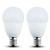 5W E17 Intermediate Base LED Light Bulb G14 Globe LED Lamp 40W Equivalent for Ceiling Fan, Headboard Reading Light, Warm White 3000K, 2-Pack