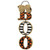 Amscan Boo Specialty Triple Sign | Halloween Decoration