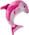 Northstar Balloons 31" Northstar Pink Dolphin Foil Balloon, Multicolor